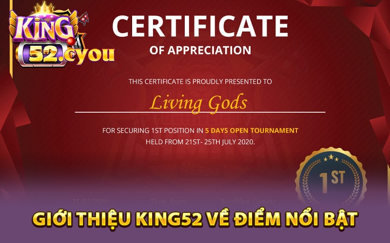 Giới thiệu King52 về điểm nổi bật